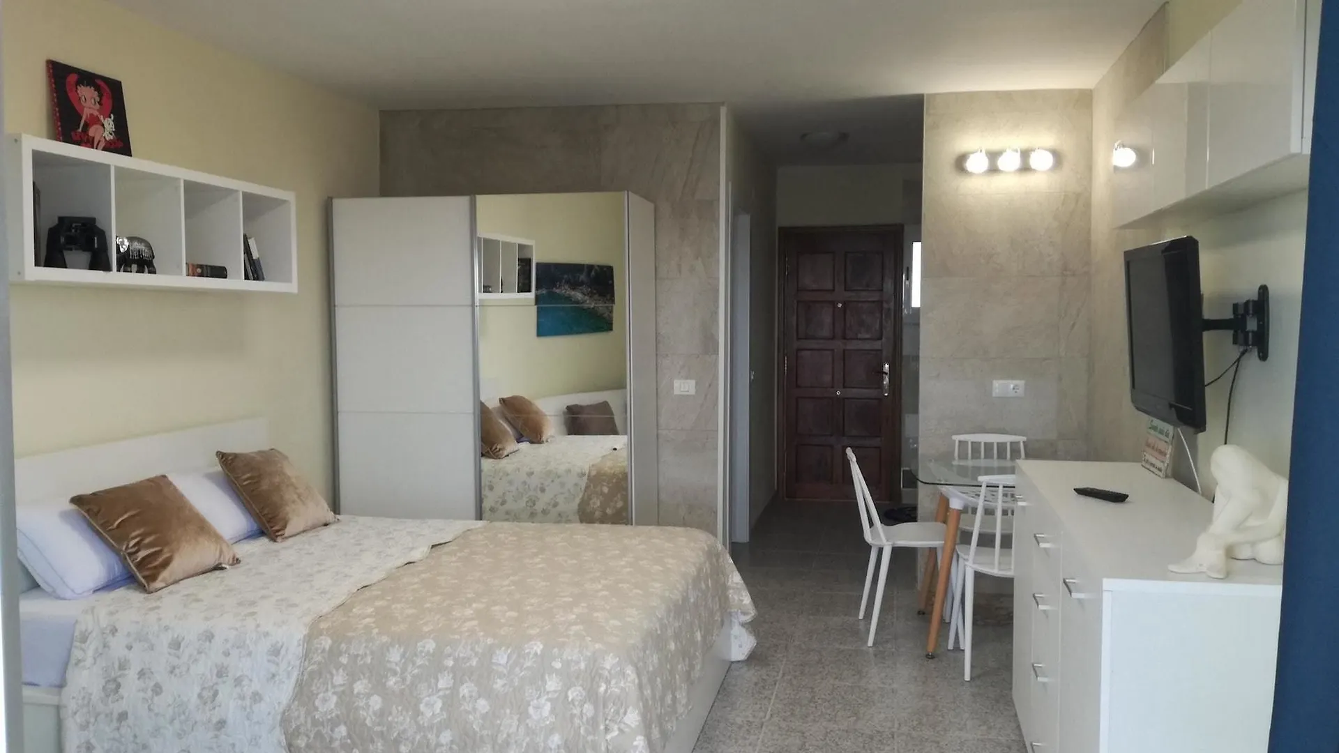 شقة Studio In San Marcos, With Wonderful Sea View, Pool Access, Enclosed G San Marcos